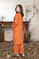 2-Pc Gripe Silk Shirt With Gripe Silk Qlot Trouser CNP22-21-S-A